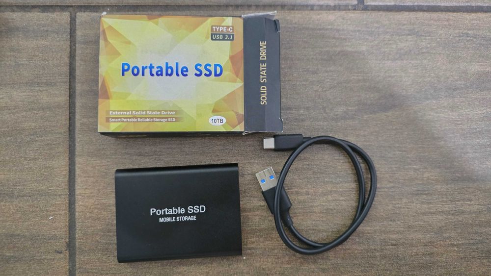 Dysk SSD 10TB Przenośny USB 3.1 Typ C Ultra Szybka Wytrzymała Pamięć