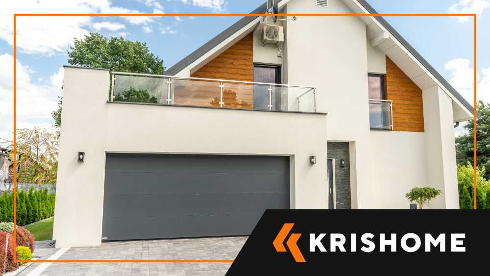 Brama segmentowa garażowa przemysłowa KRISHOME montaż CAŁA POLSKA !!!