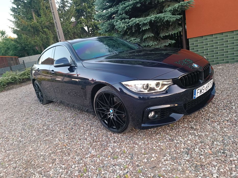 BMW  F36  420i  benzyna-niski przebieg-dwa komplety felg !  Europa !  Prywatnie