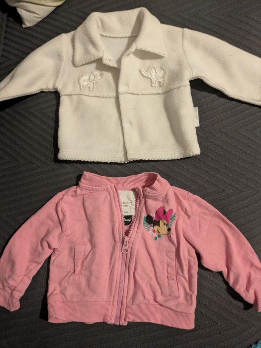 Bluzy dla dziewczynki rozm 62/ 68