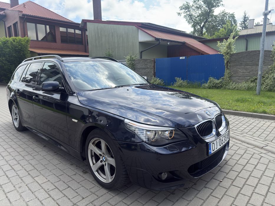 Bmw e61 *2009R*Automat*3xM-Pakiet*Lift*Carbonschwarz *Bi xenon
