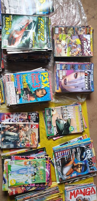 Czasopisma magazyn manga kawaii gry komputerowe