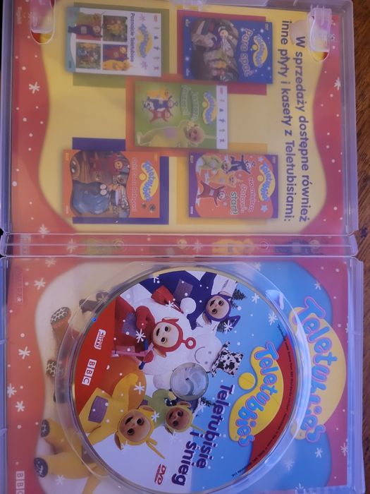 DVDx2 Teletubisie i śnieg/Ach, co za piękny świat 1996 BBC