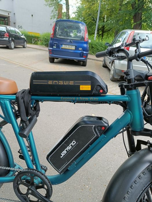 E-bike Rower elektryczny Engwe M20 2 BATERIE