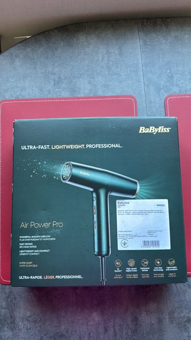 Фен BaByliss Air Power Pro D6555DE
