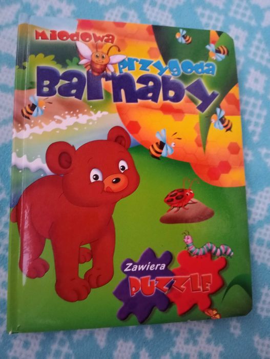 2 książki z puzzlami