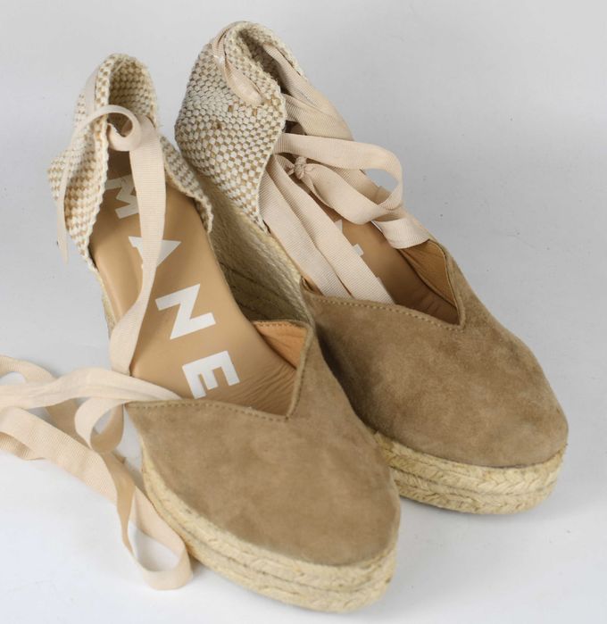 Używane Espadryle na koturnie Manebi Espadryle Wedge  roz. 37