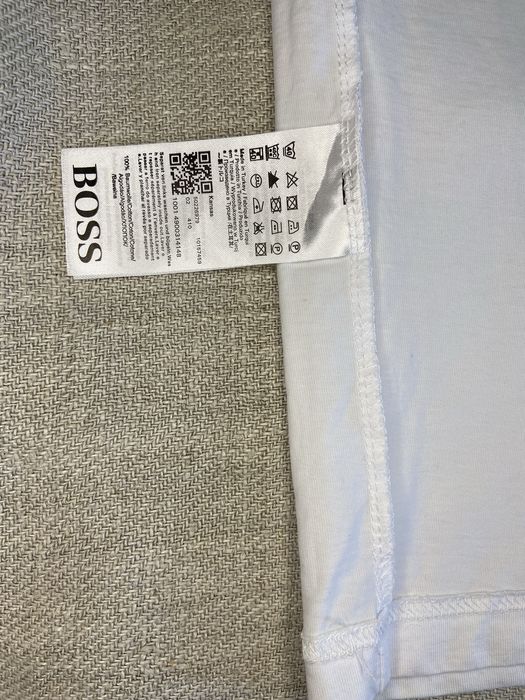 Нова оригінальна футболка boss hugo boss kansas white blue чоловіча М/L