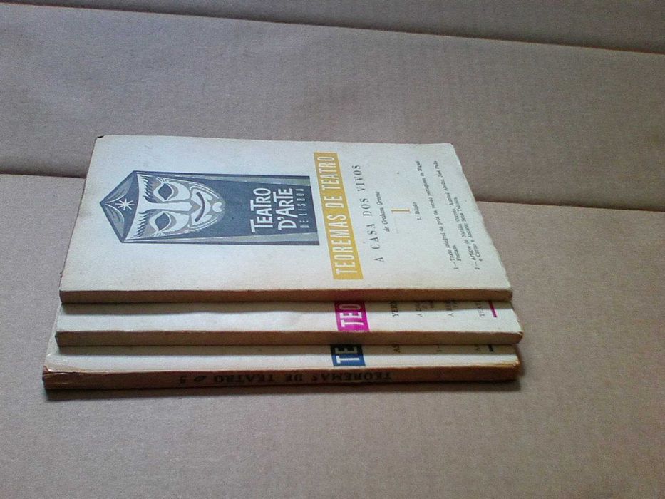 Teoremas de teatro 1, 3 e 5 - conjunto