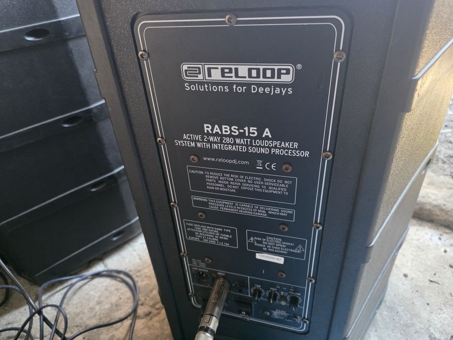 Kolumny estradowe aktywne Reloop RABS-15A