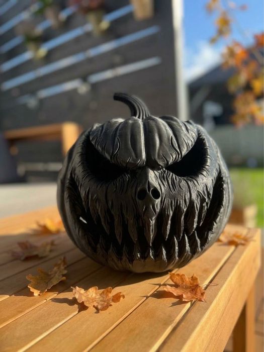 Mroczna Dynia Halloween Druk 3D / Spooky 3D Printed Pumpkin