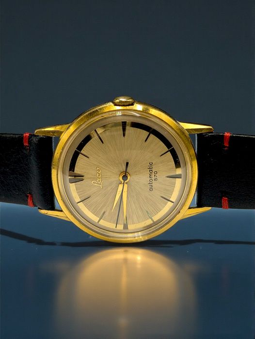 Zegarek Laco Automatic Super Safe Duromat / Świetny stan / 1960r.