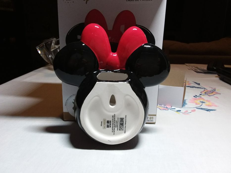 Vaso de parede Minnie Disney NOVO