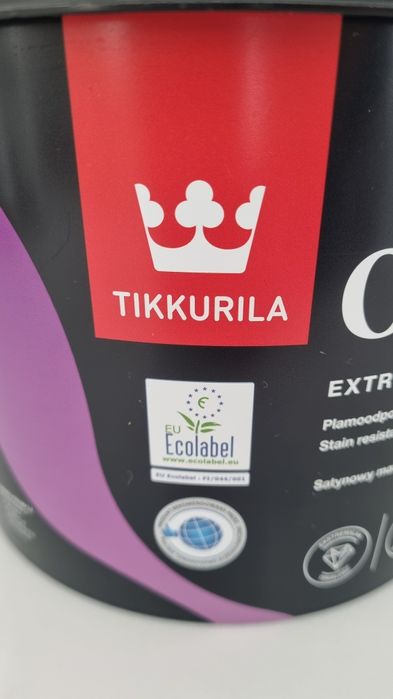 Farba do ścian czarna satyna