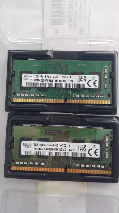 Оперативная память DDR4-2400 Hynix SO-DIMM 4Gb (2х2GB)
