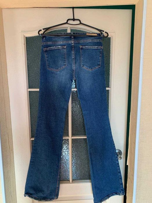 Zara  джинсы  клеш 36  размер