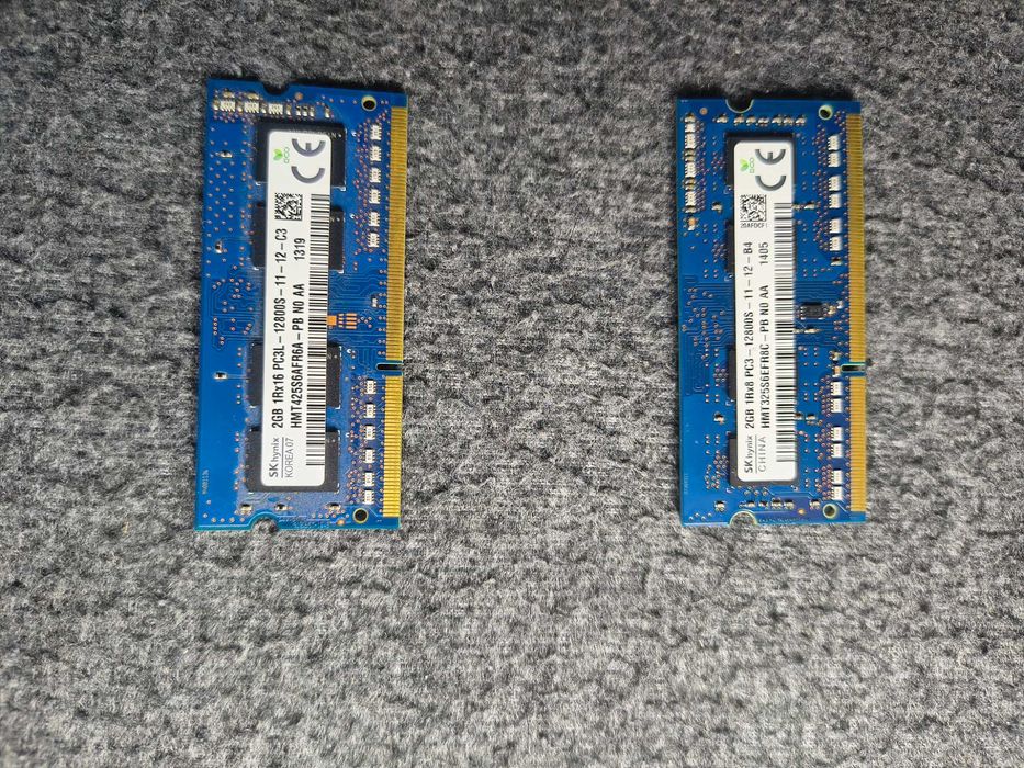 Pamięć ram DDR3 2gb laptop hynix
