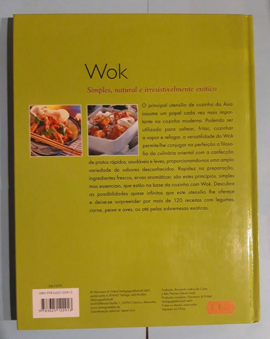 Livro de Culinária - Wok VSO