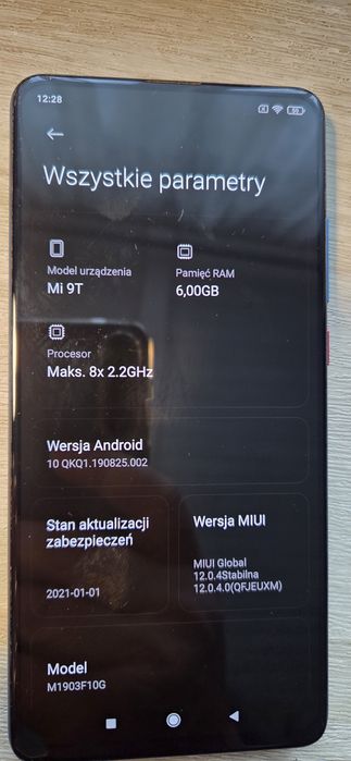 Xiaomi Mi 9T. 6/128 GB. Bardzo dobry stan.