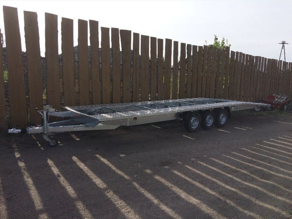 Laweta 5,5m 8,0m  3 osie WYPOŻYCZALNIA