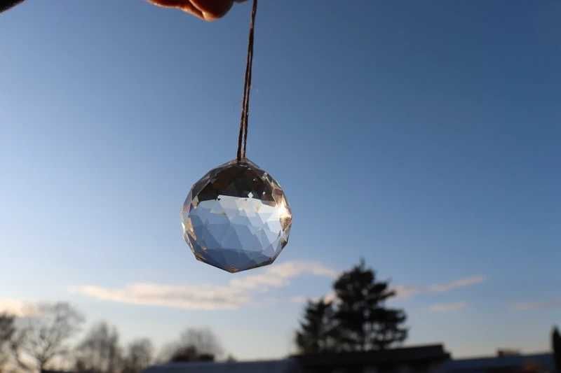 Kryształowa Kula Łapacz Słońca – Sun Catcher Feng Shui, Kryształ 40mm
