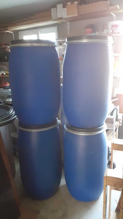 Bidons de plástico 120 litros