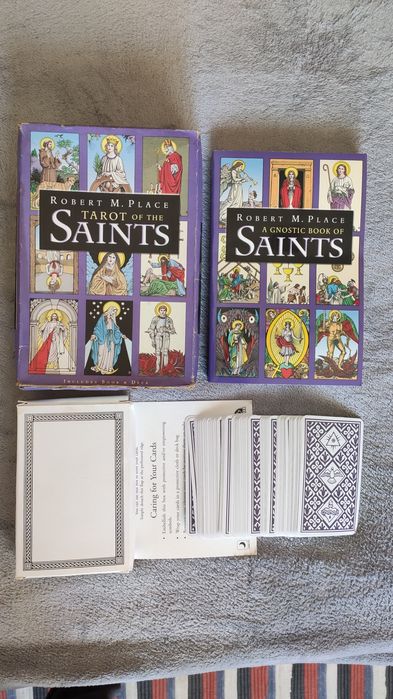 Tarot Of The Saints - Robert M Place *coleção*