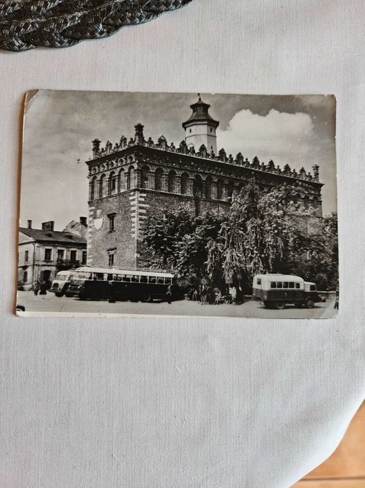 Stara kartka pocztowa Sandomierz