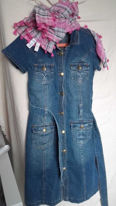 Sukienka jeansowa 146/152 cm