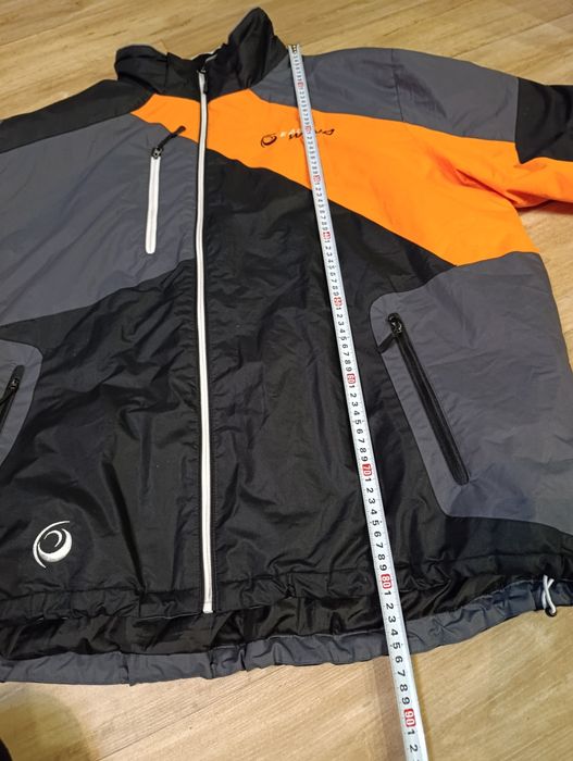 Новая лыжная куртка большой размер мужская курточка на флисе