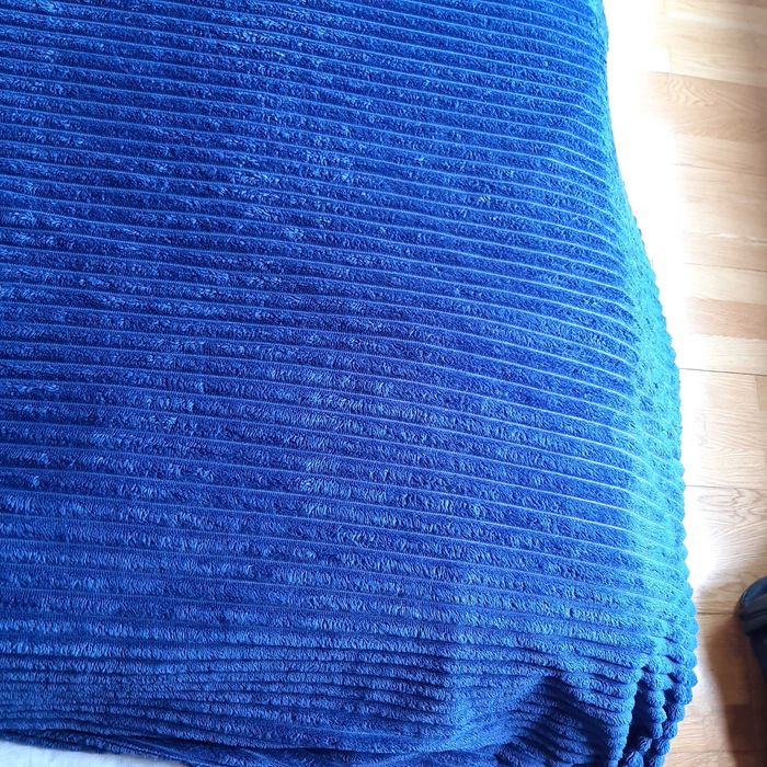 Manta Super Suave Gigante 175x215cm Azulão Como NOVO