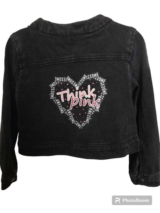 Kurtka krótka dekatyzowana czarna COCODRILLO