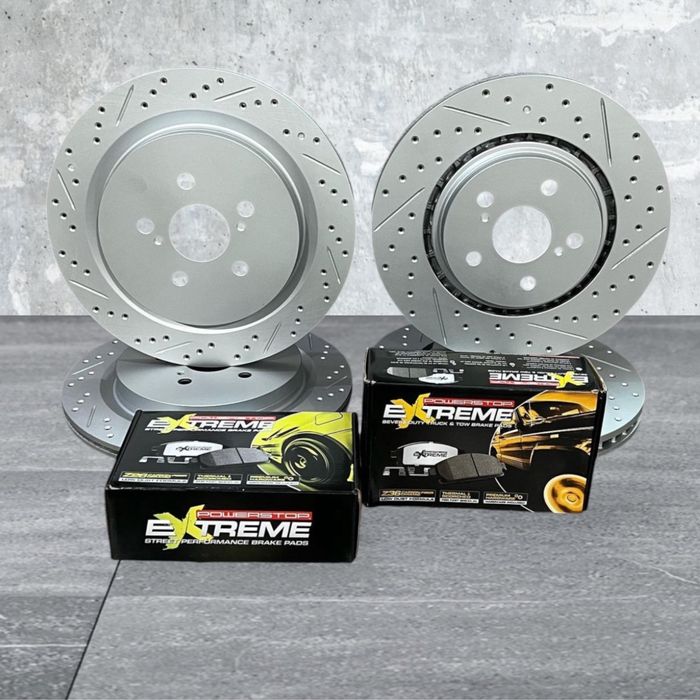 Гальмівні диски R1concepts, гальмівні колодки PowerStop