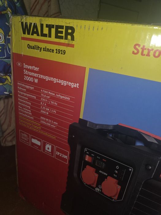 Генератор walter 2 kw інвертор