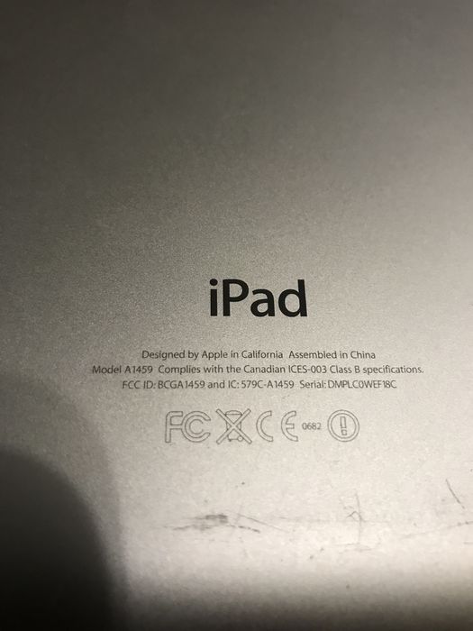iPad 4 64 gb 4G+sim A1459