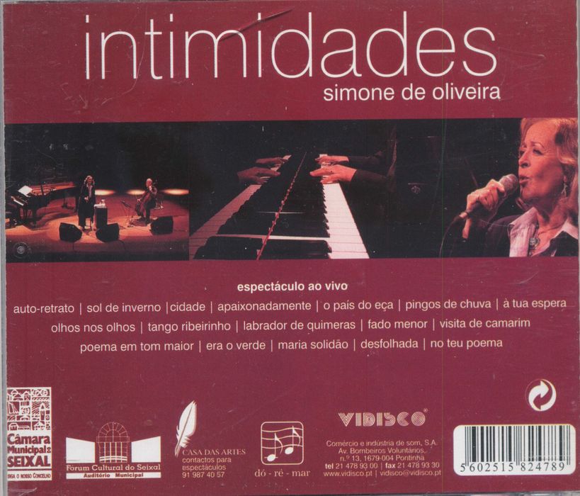 Simone de Oliveira - Intimidades