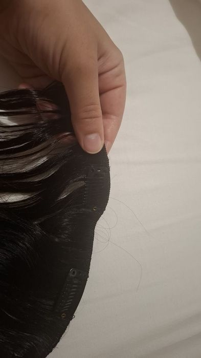 Vendo 3 extensões de cabelo humano