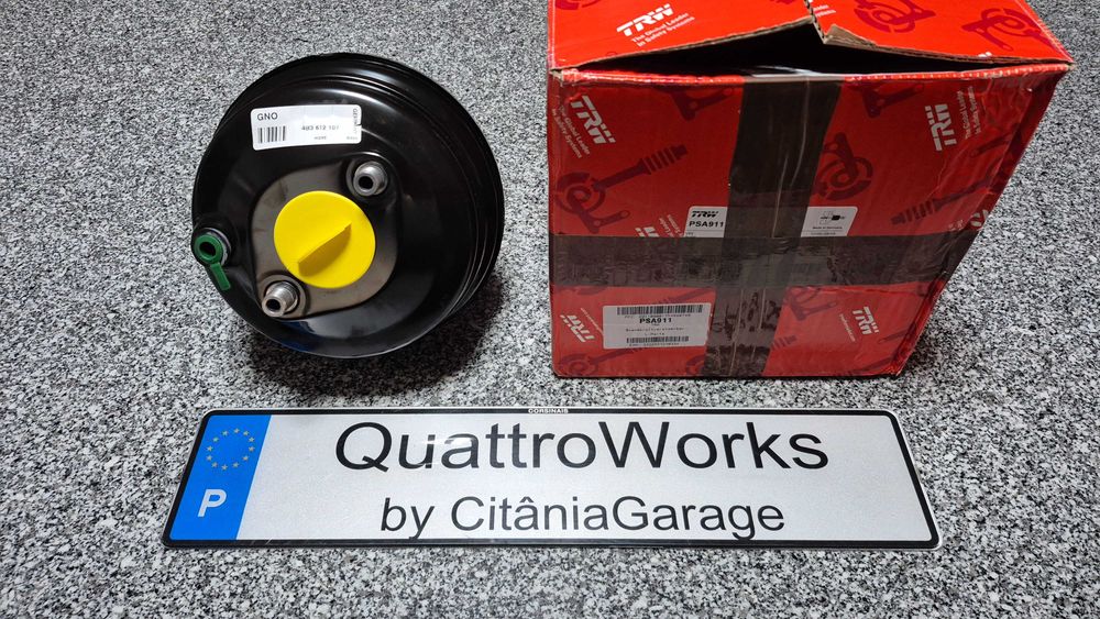 AUDI/VW/SKODA - SERVO-FREIO NOVO EMBALADO TRW PSA911 - 4B3.612107