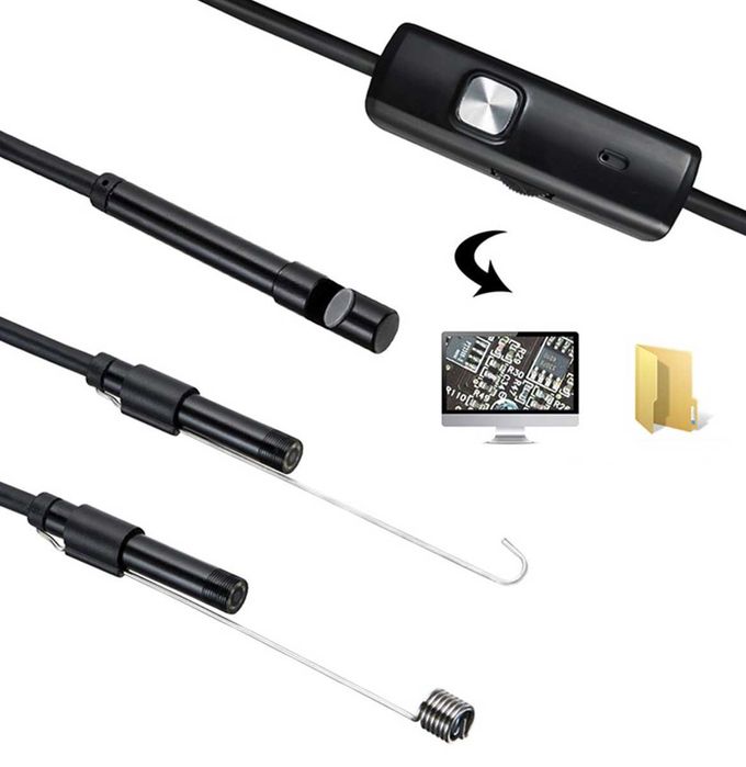 NOWE! Endoskop kamerka kamera inspekcyjna ANDROID OTG LED USB-C 5m PC telefon