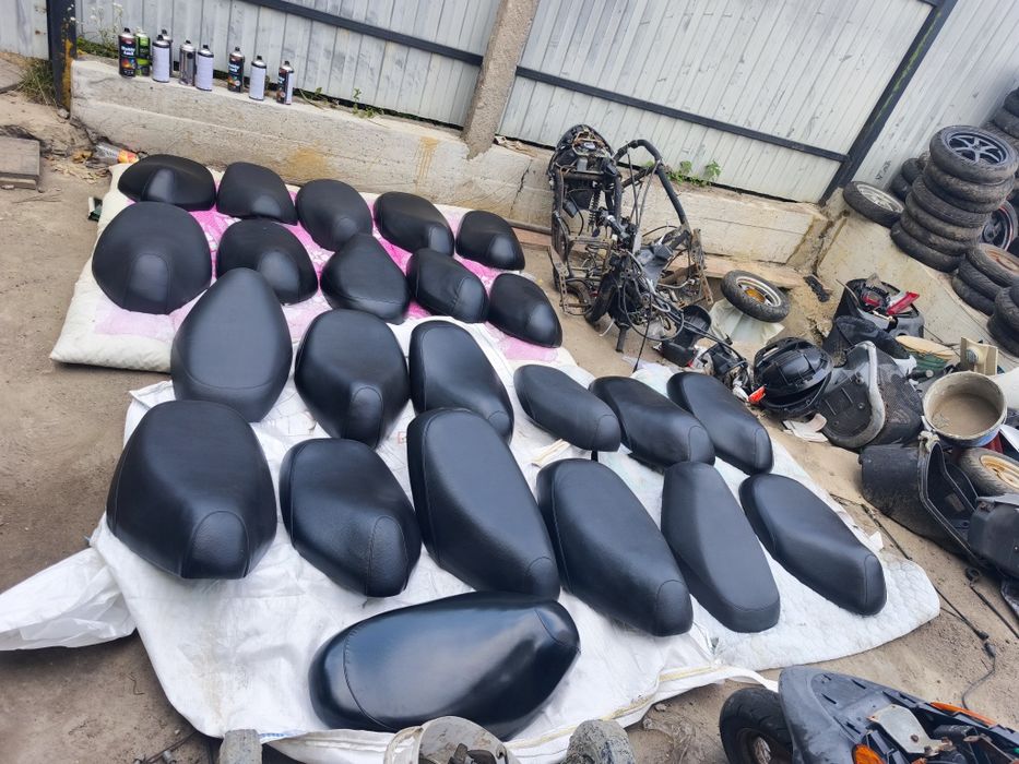 Сидіння на мопед Suzuki lets 1 2 new (lets 4 5 6 address v50 100 110 sepia  Honda dio 18 27 35 lead tact Yamaha jog sa 36 sa 16 aprio vino  sa 24 bj)