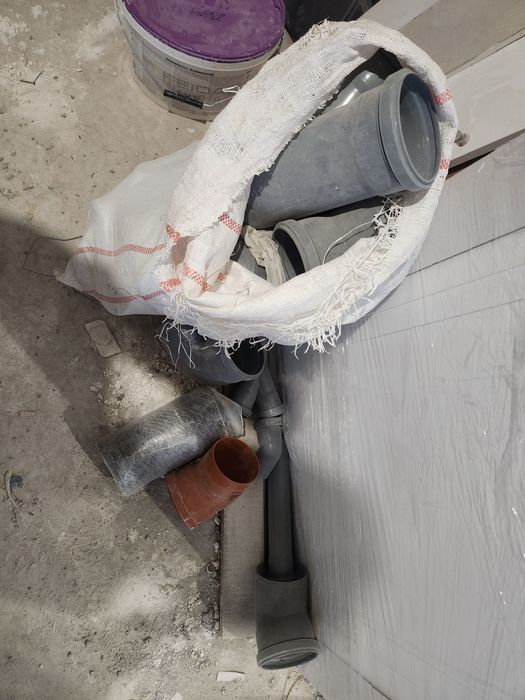 труба вентканал, труба водопровідна Коліна каналізація