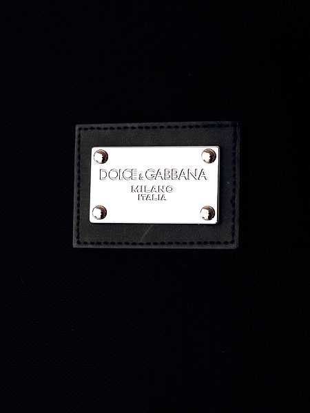 DOLCE&GABBANA luksusowy męski t-shirt BLACK Italy -50%