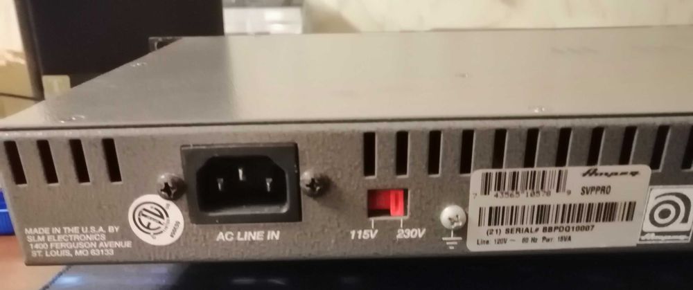 Басовий преамп Ampeg SVP-PRO