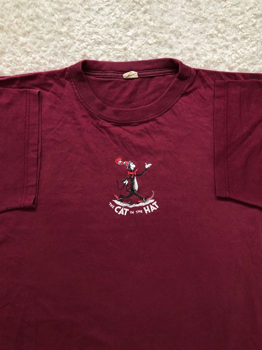 Tshirt The Cat In The Hat Vintage 80’s 90’s Koszulka