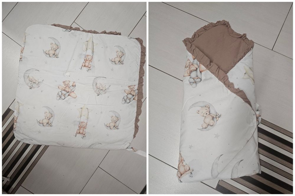 Wyprawka do łóżeczka / kokon