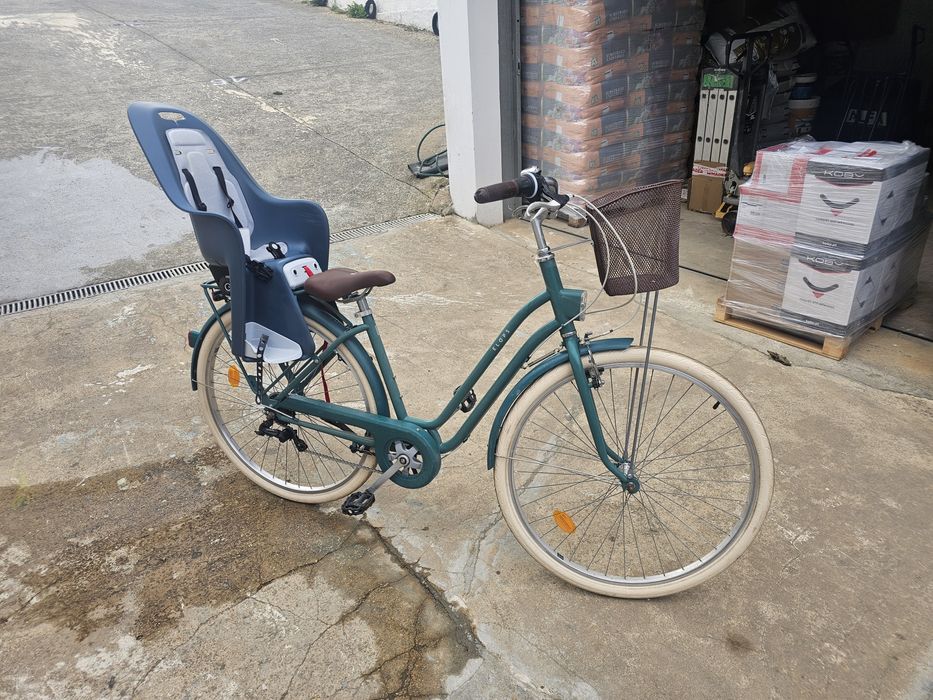 Bicicleta com cadeira