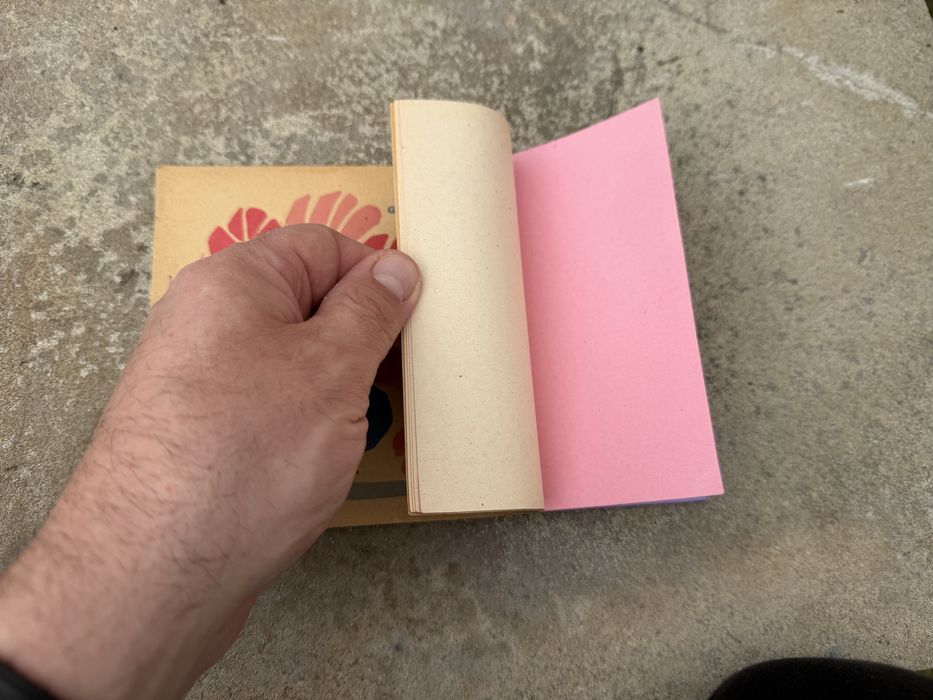 Zeszyt Papierów Kolorowych ZWP GNASZYN papier Prl
