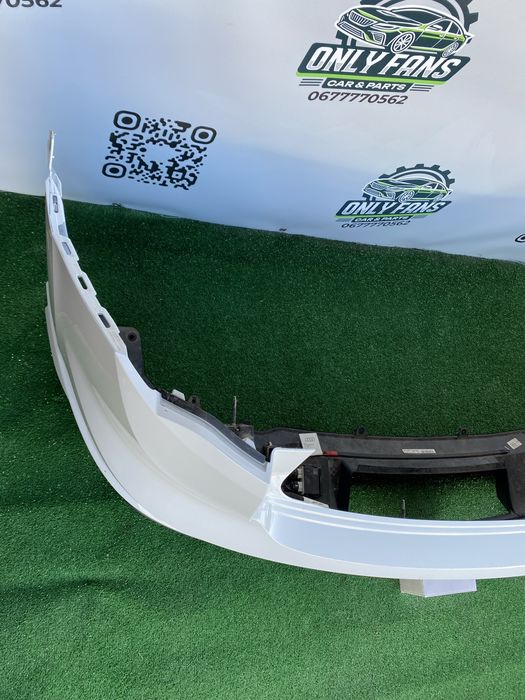 Audi q3 83A 2019-2023 S-line бампер задній с лайн білий S9R