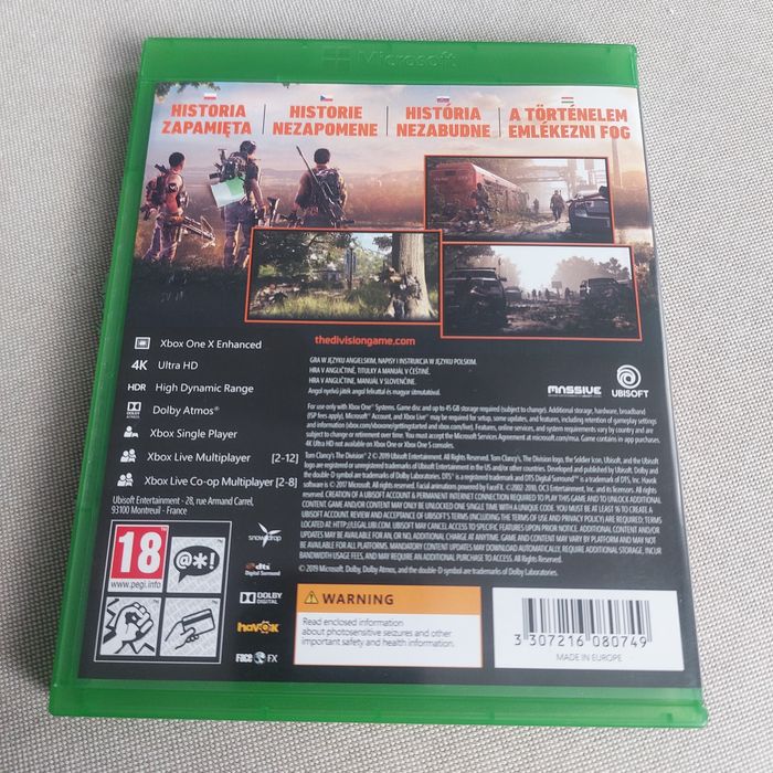 Gra Division 2 Xbox One Pl.