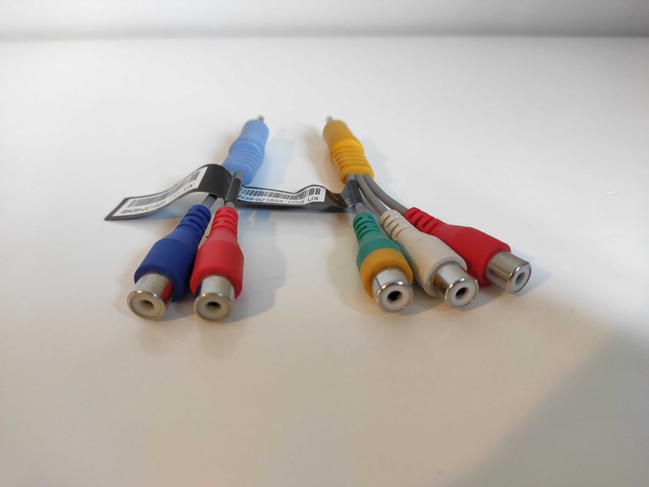 Cabo Jack 3.5mm Macho - 2x RCA Fêmea